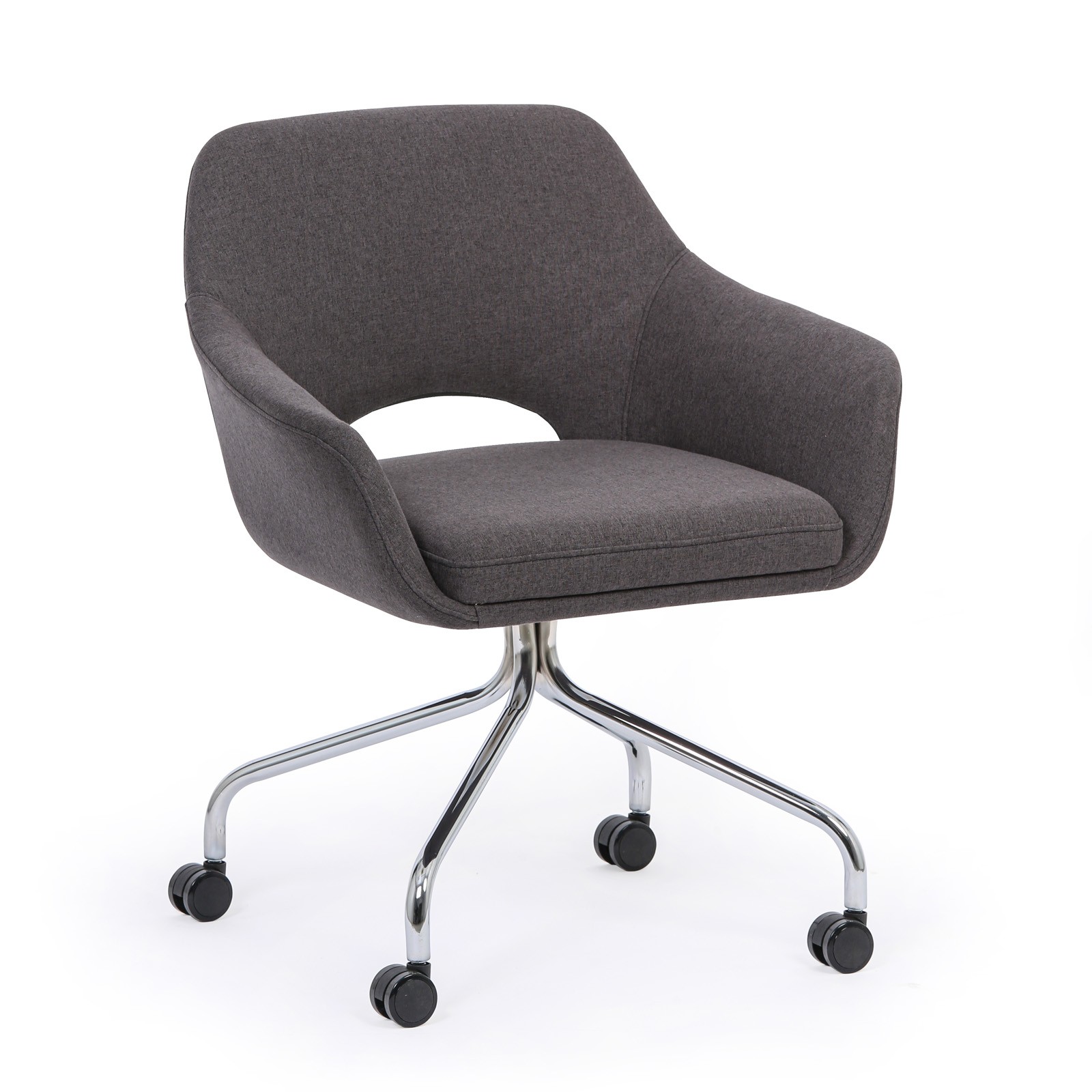 Krzesła konferencyjne VISTA, ciemnoszary