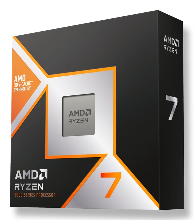 AMD Ryzen 7 9850X3D procesor 4,7 GHz 96 MB L3 BOX 100-100001973WOF