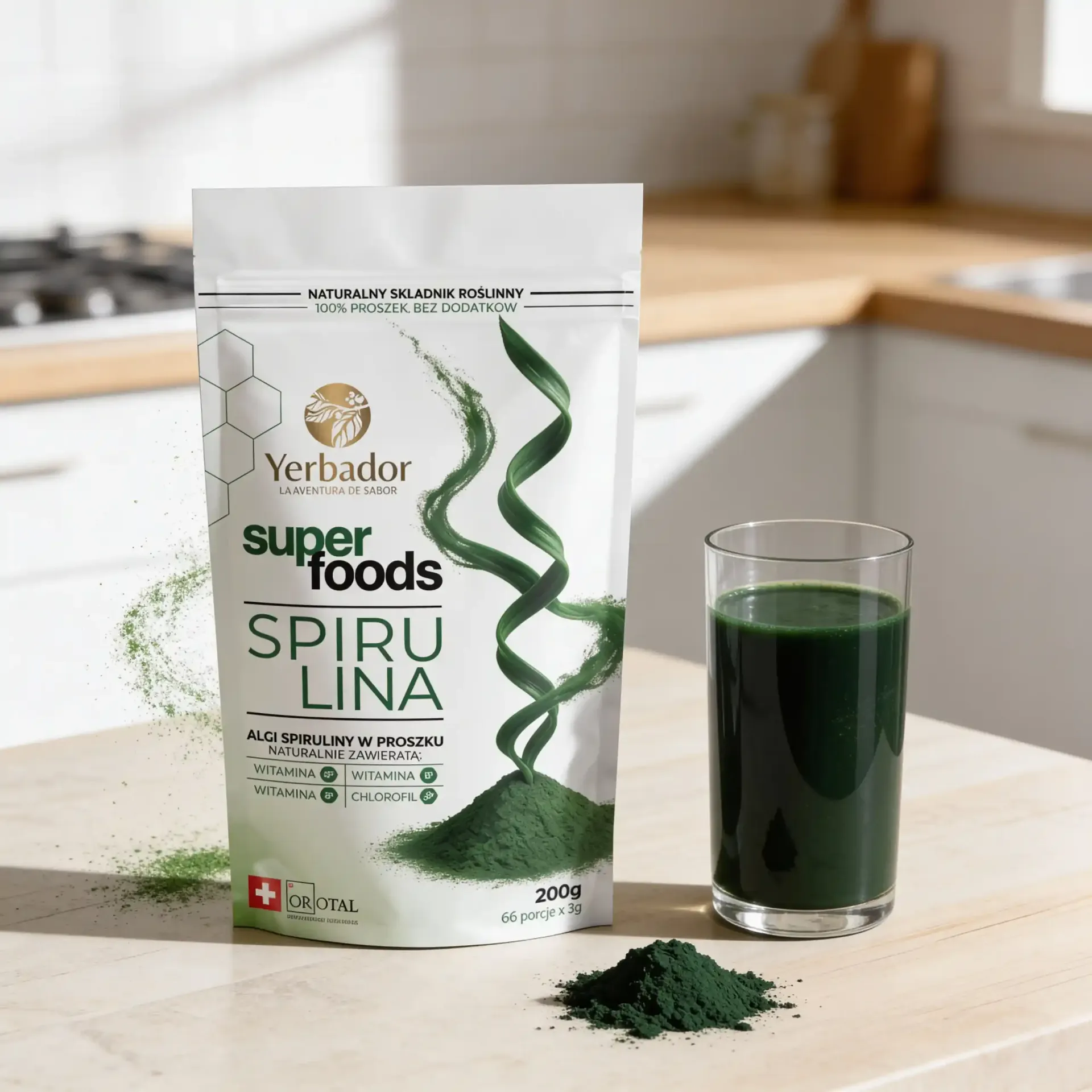 Spirulina – 100 g – Źródło Żelaza i Witaminy B12