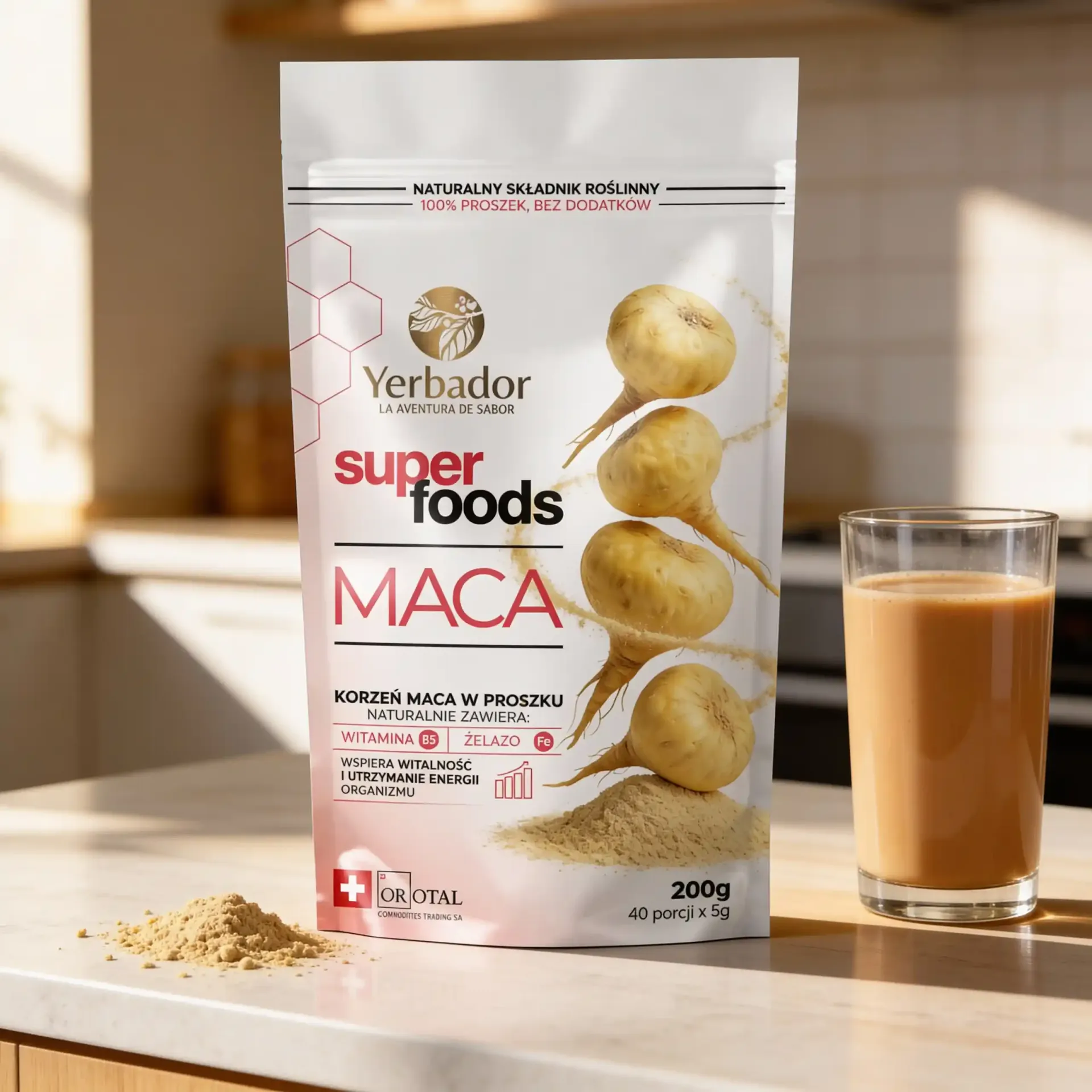 Maca w Proszku – 100 g – Bogactwo Witaminy B6 i Żelaza