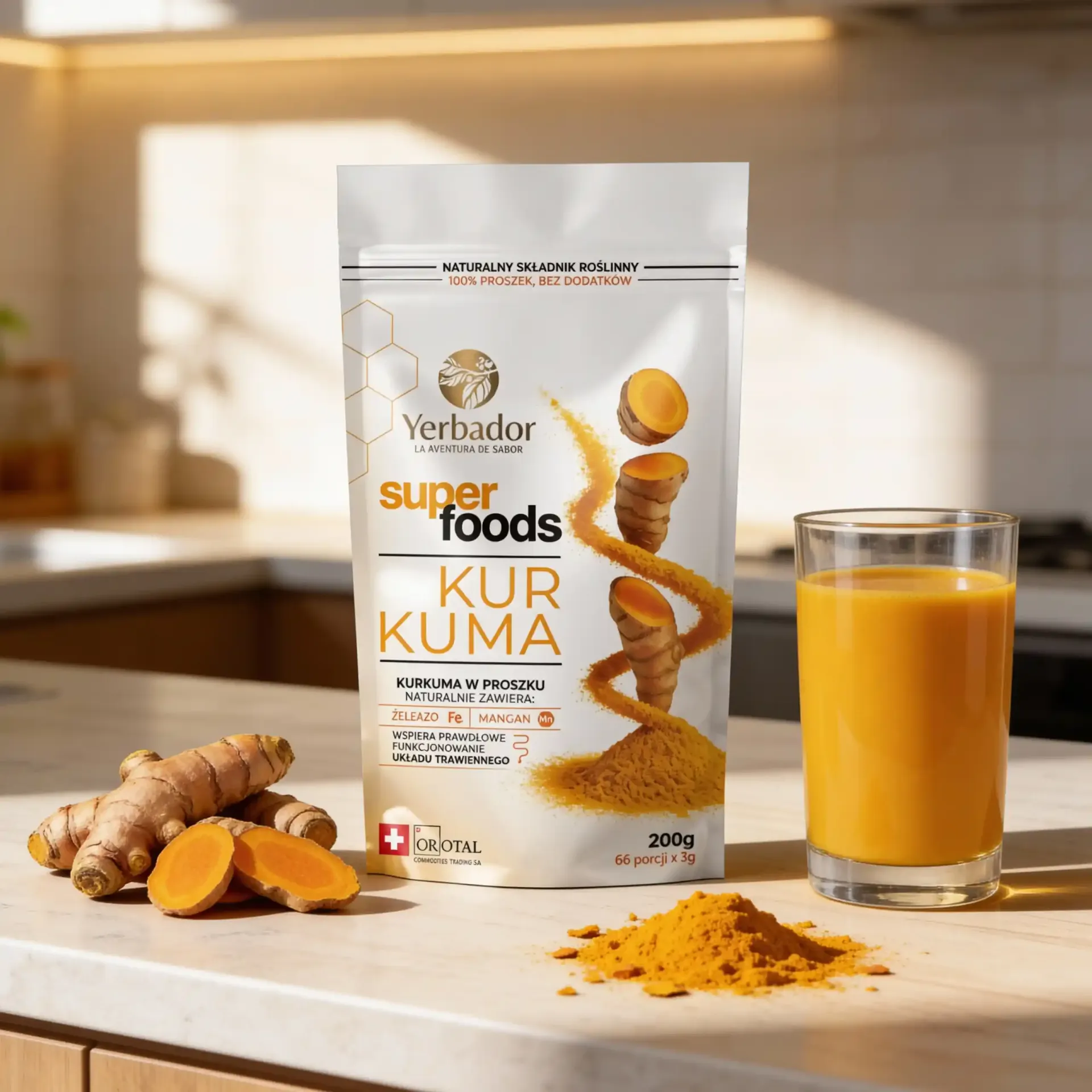 Kurkuma – 100 g – Źródło Manganu i Żelaza