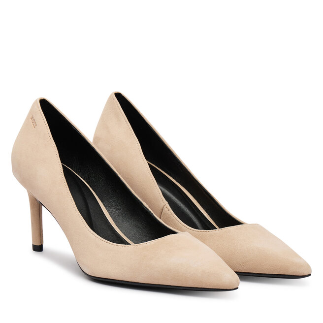 Szpilki BOSS Gracey 50557675 Écru