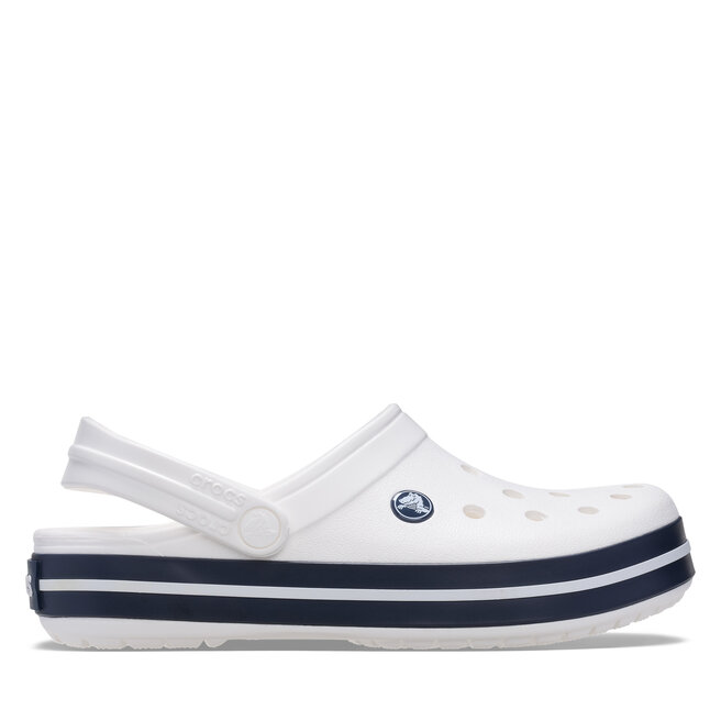 Klapki Crocs Crocband Clog K 207006 Biały