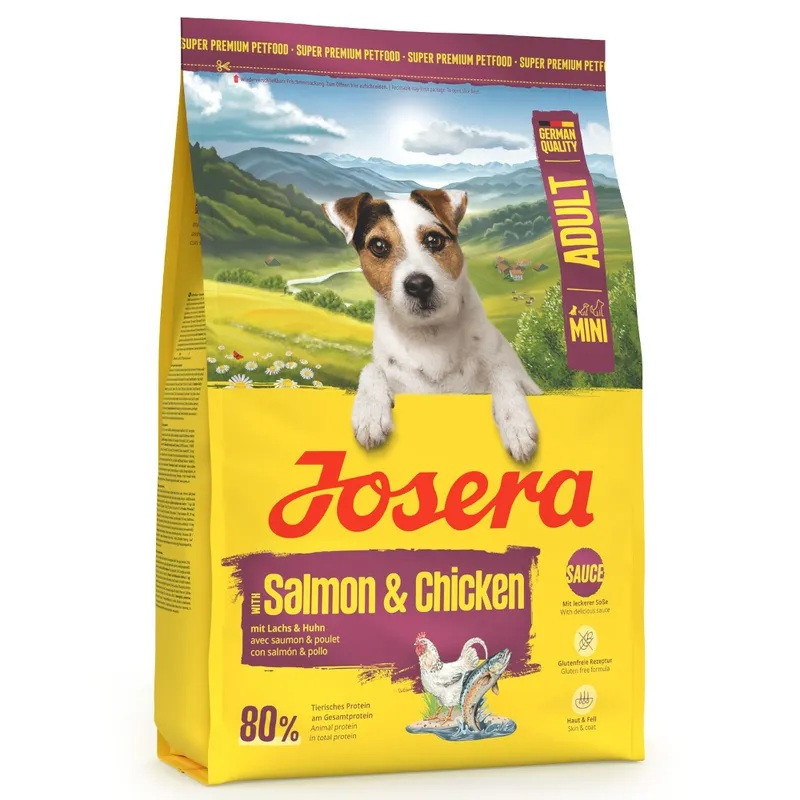 JOSERA Mini Salmon & Chicken - sucha karma dla psa - 3kg