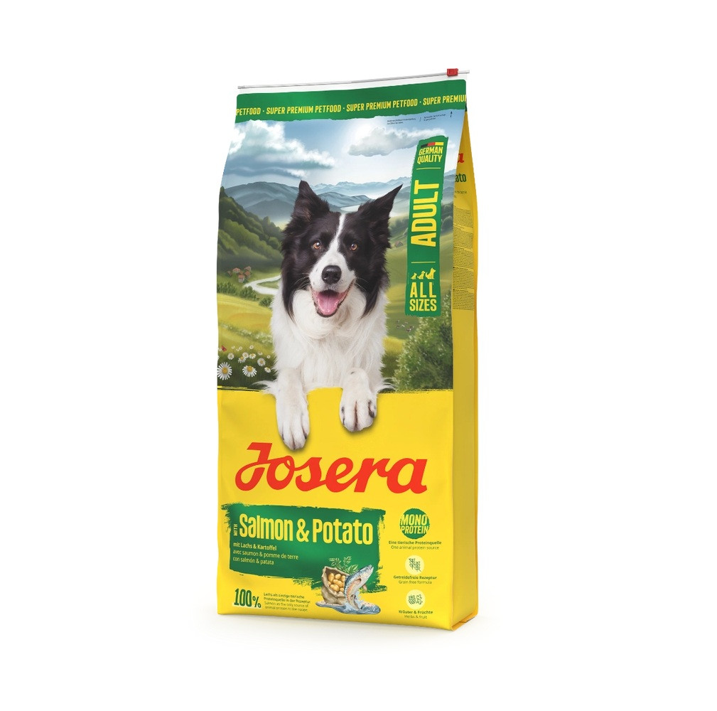 JOSERA Adult Salmon & Potato - sucha karma dla psa - 12,5kg
