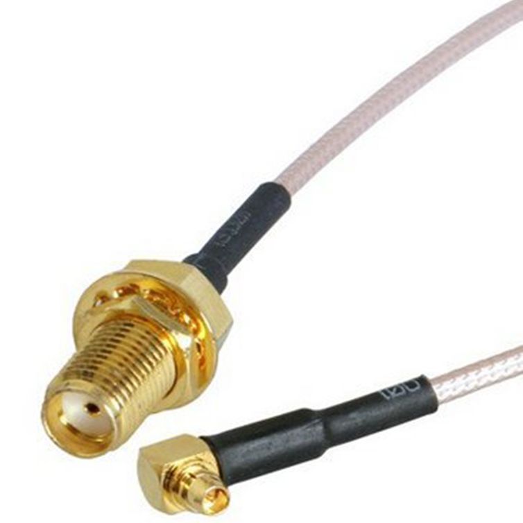 Pigtail MMCX - SMA/ż (18 cm)