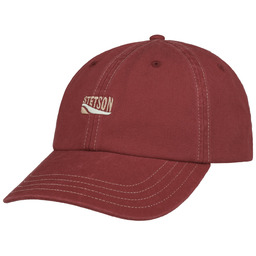 Czapka Contrast Stitch Dad Hat by Stetson, czerwony, One Size