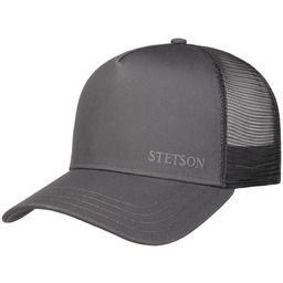 Czapka Classic Cotton Trucker by Stetson, szary, One Size