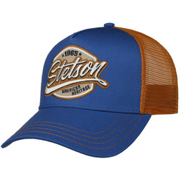 Czapka Trucker Classic Patch by Stetson, niebieski, One Size