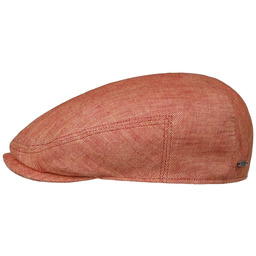 Kaszkiet Just Linen by Stetson, rdzawy, 59 cm