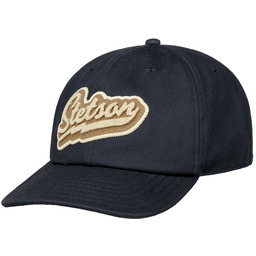 Czapka Retro Cotton Dad Hat by Stetson, ciemnoniebieski, One Size