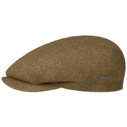 Kaszkiet z Lnem Taleco Wool by Stetson, jasnobrązowy, 60 cm