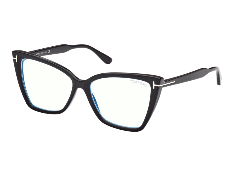 Okulary do komputera Tom Ford FT5844-B 005 z filtrem niebieskiego światła