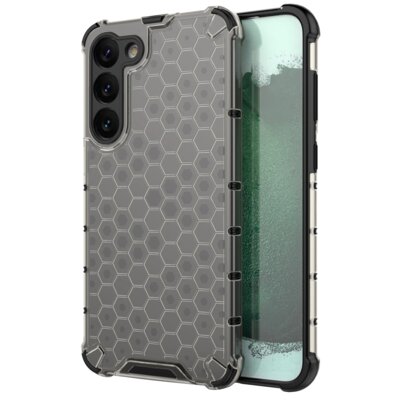 Etui HURTEL Honeycomb do Samsung Galaxy S23+ Czarny