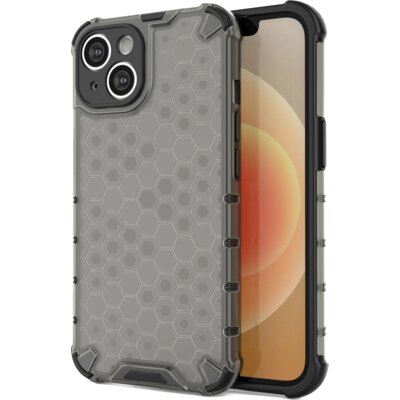 Etui HURTEL Honeycomb do Apple iPhone 14 Plus Czarny