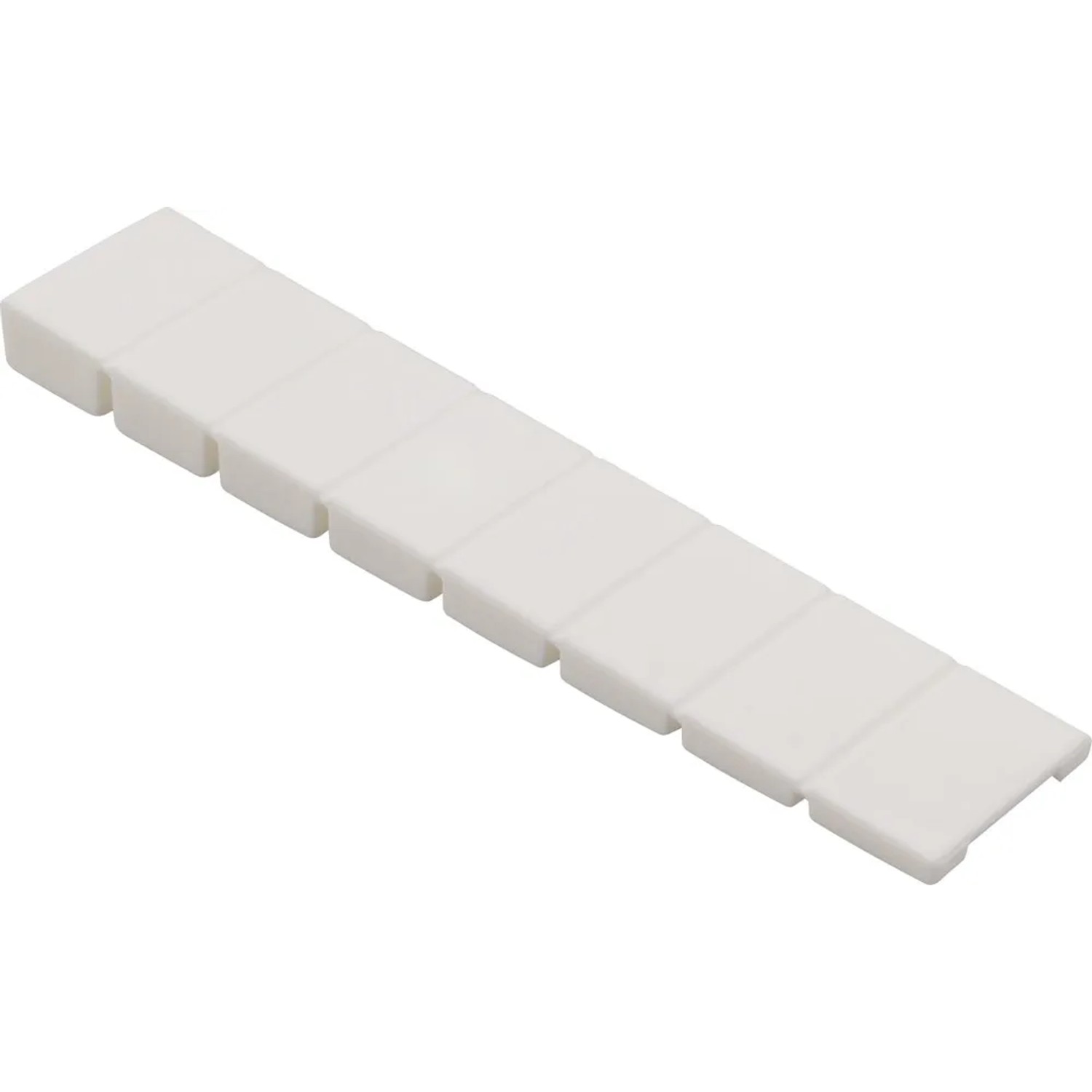 Metro Kliny meblowe plastikowe białe 8x20x100 4 szt.