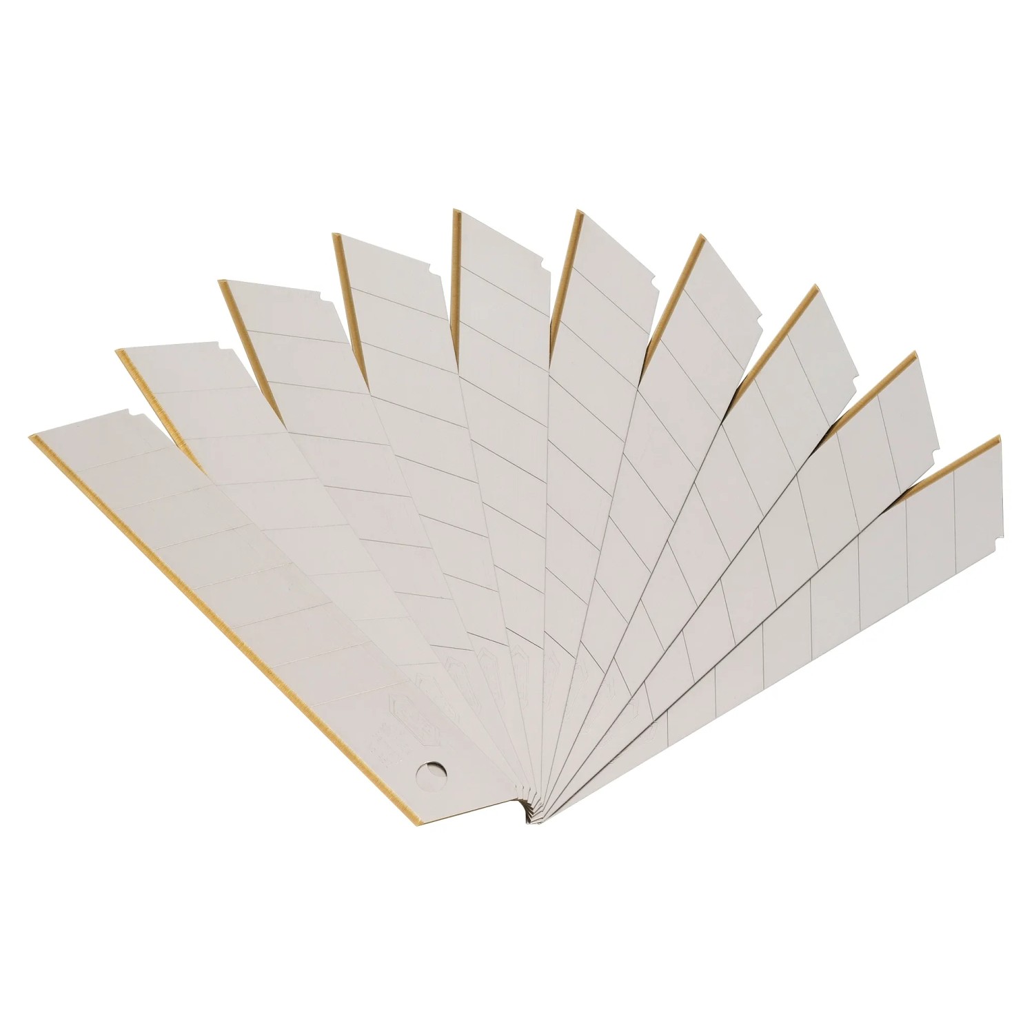 LUX Zestaw ostrzy łamanych 18 mm 10 sztuk