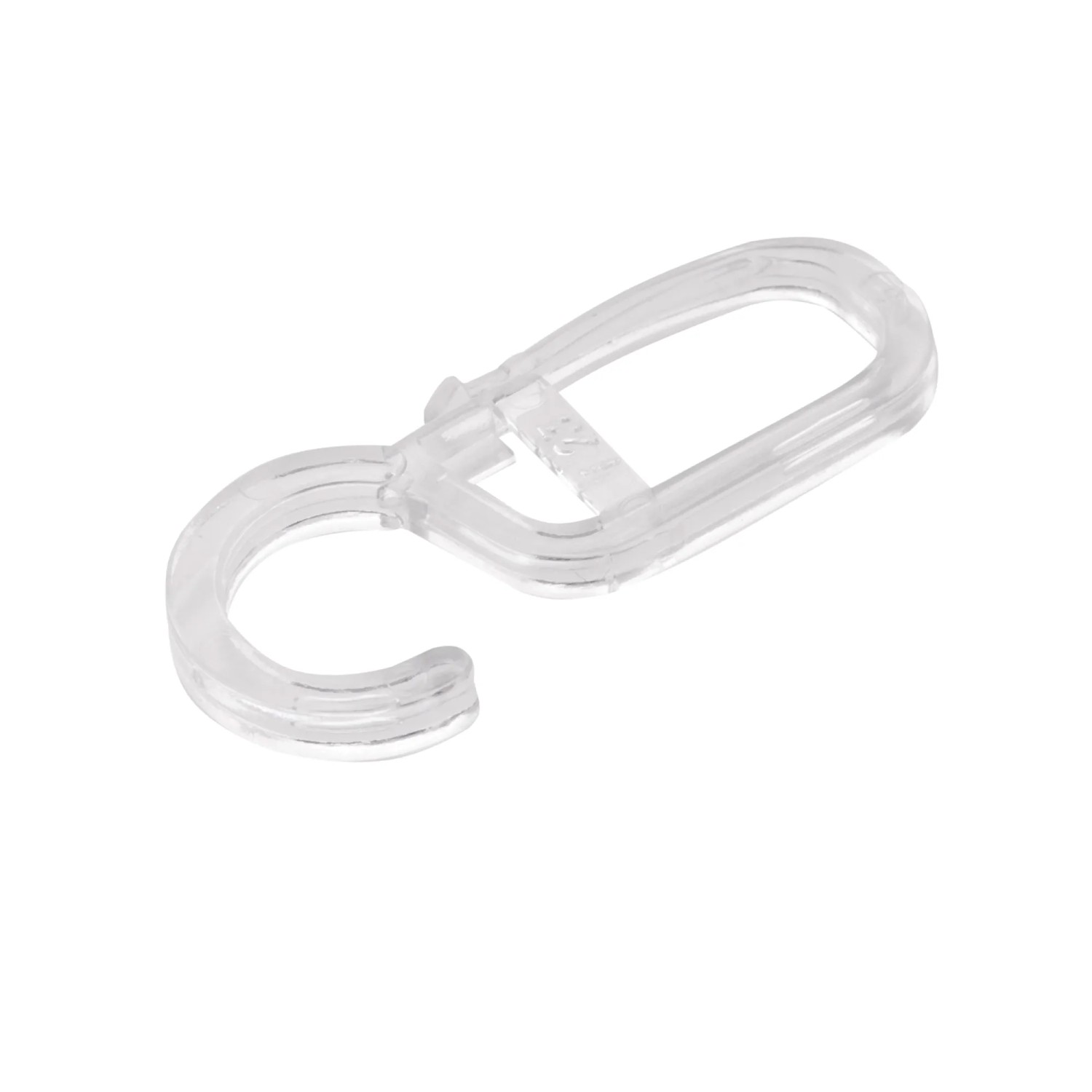 Agrafka do kółka 28 mm bezbarwna 10szt.