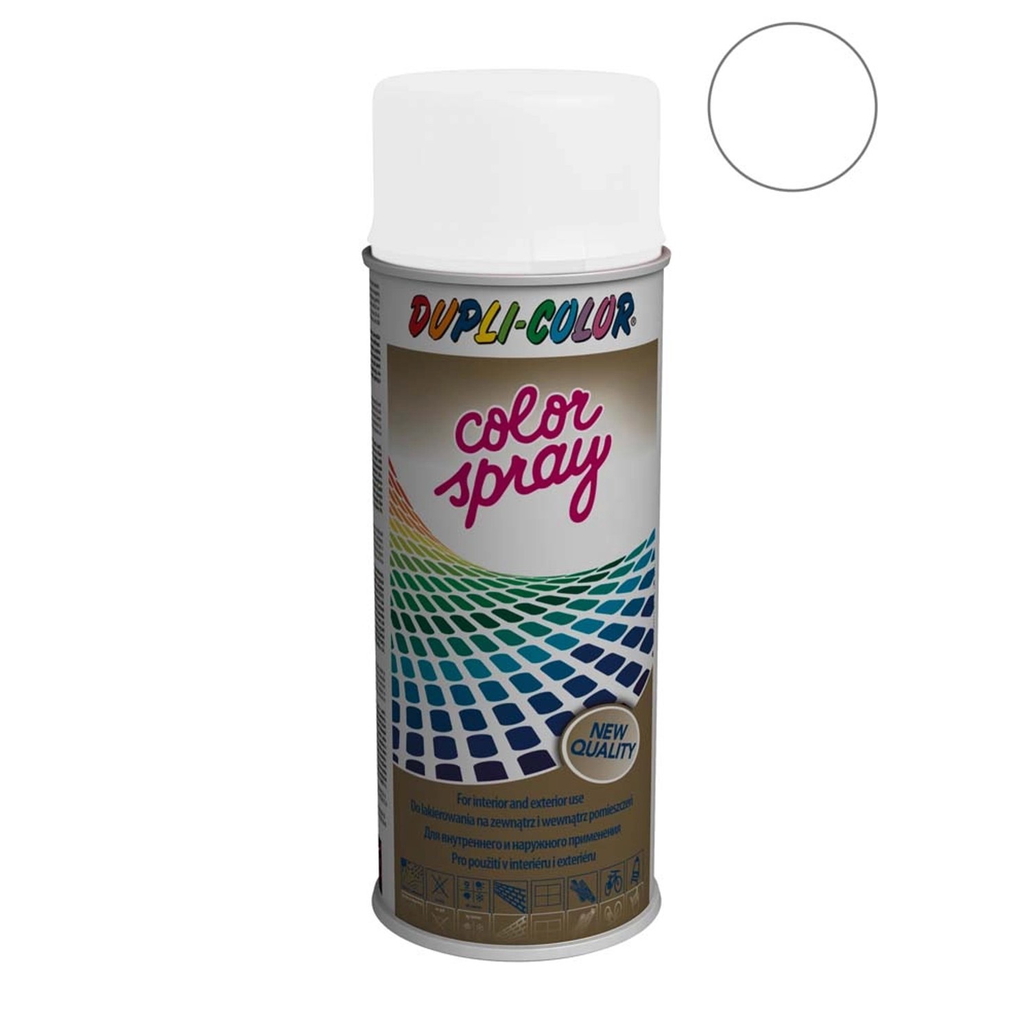 Dupli-Color Lakier ColorSpray biały matowy 400 ml