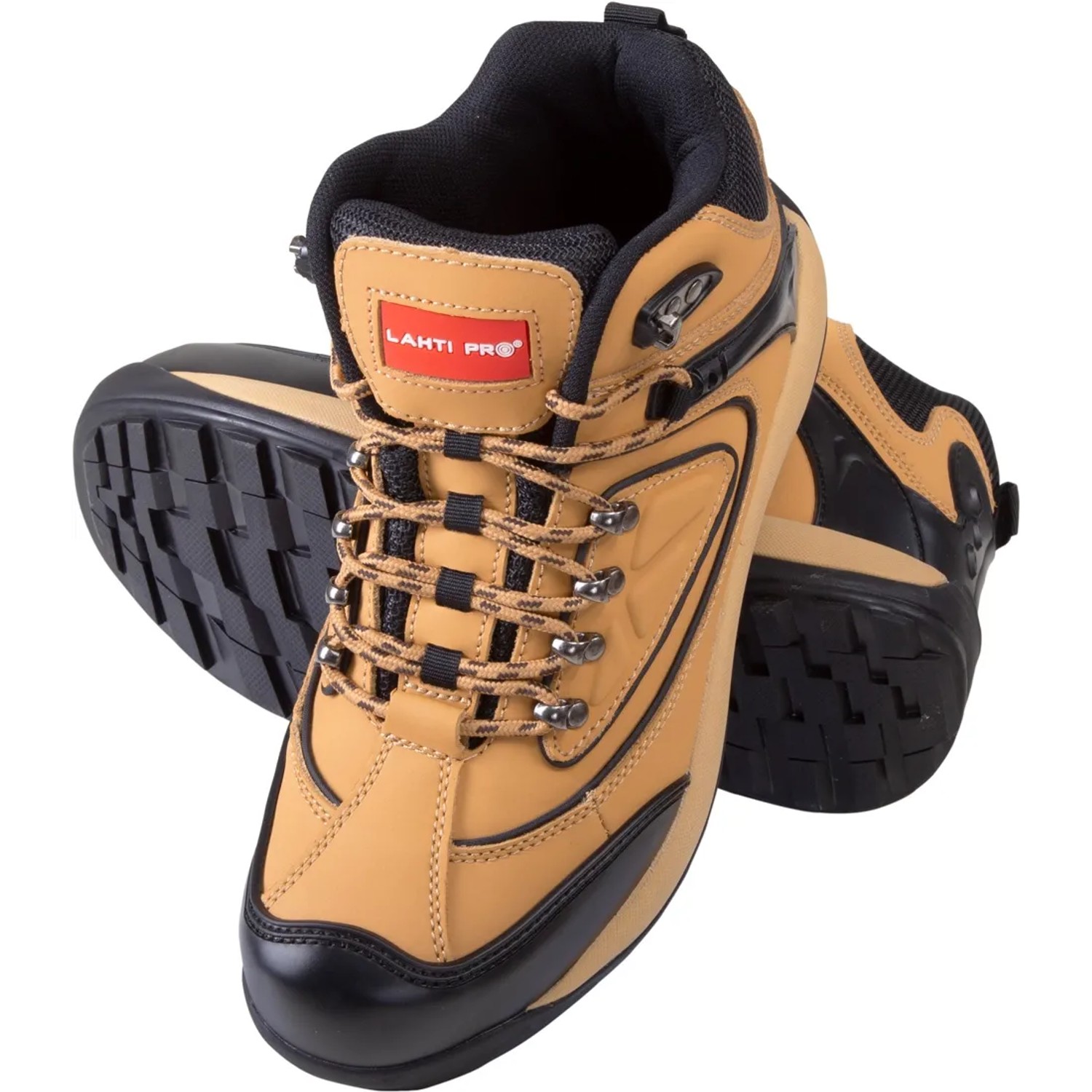 Lahti Pro Trzewiki nubukowe miodowo-czarne rozm. 44