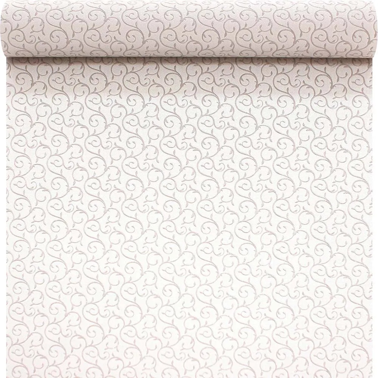 Tapeta winylowa na flizelinie ORNAMENT kremowa