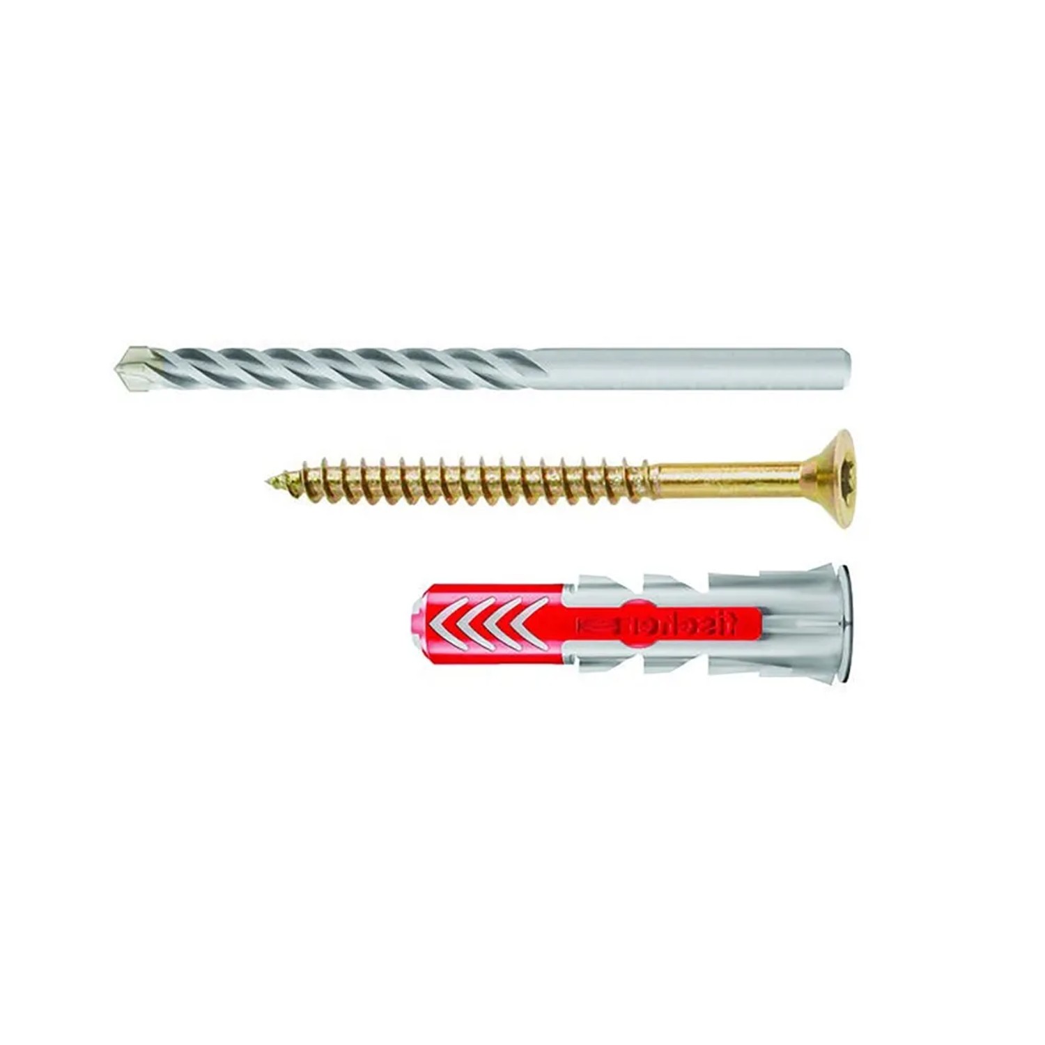 Fischer Kołek uniwersalny DP+wiertło 6X30 50szt.