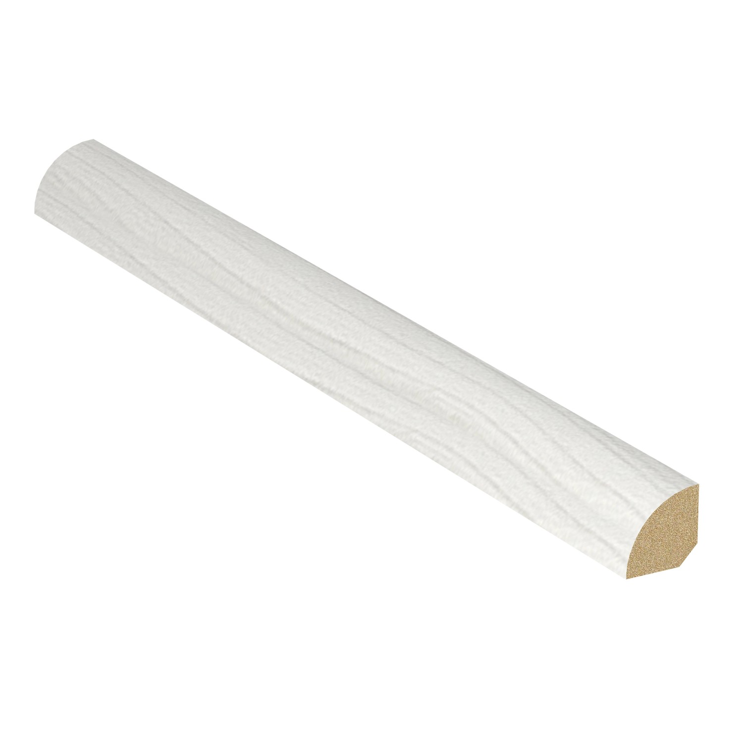 DRE Ćwierćwałek wykończeniowy sosna biała 16x16x2200 mm