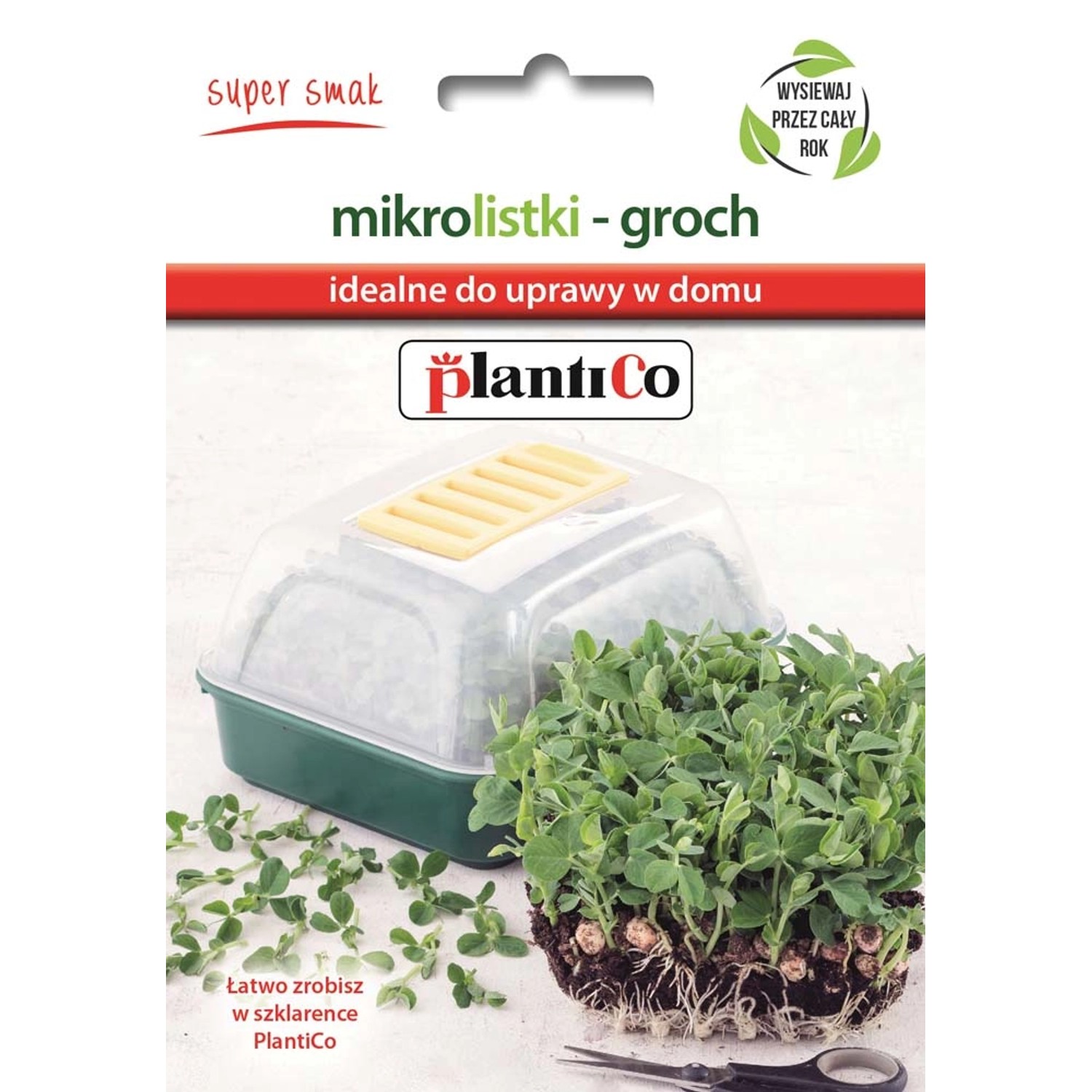 Nasiona na Mikrolistki Groch 50g