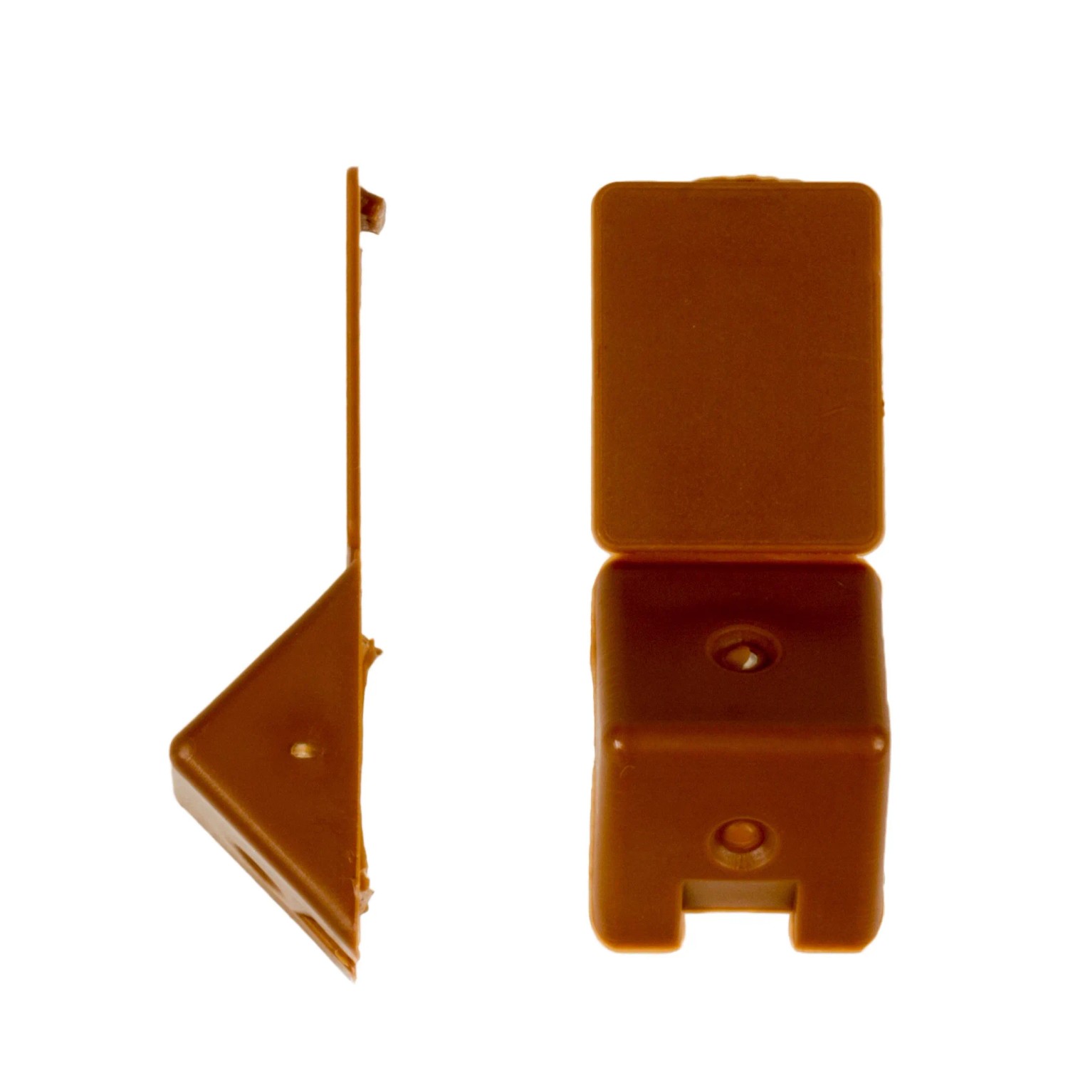 Domino Łącznik meblowy kątowy mały olcha - 12 szt.