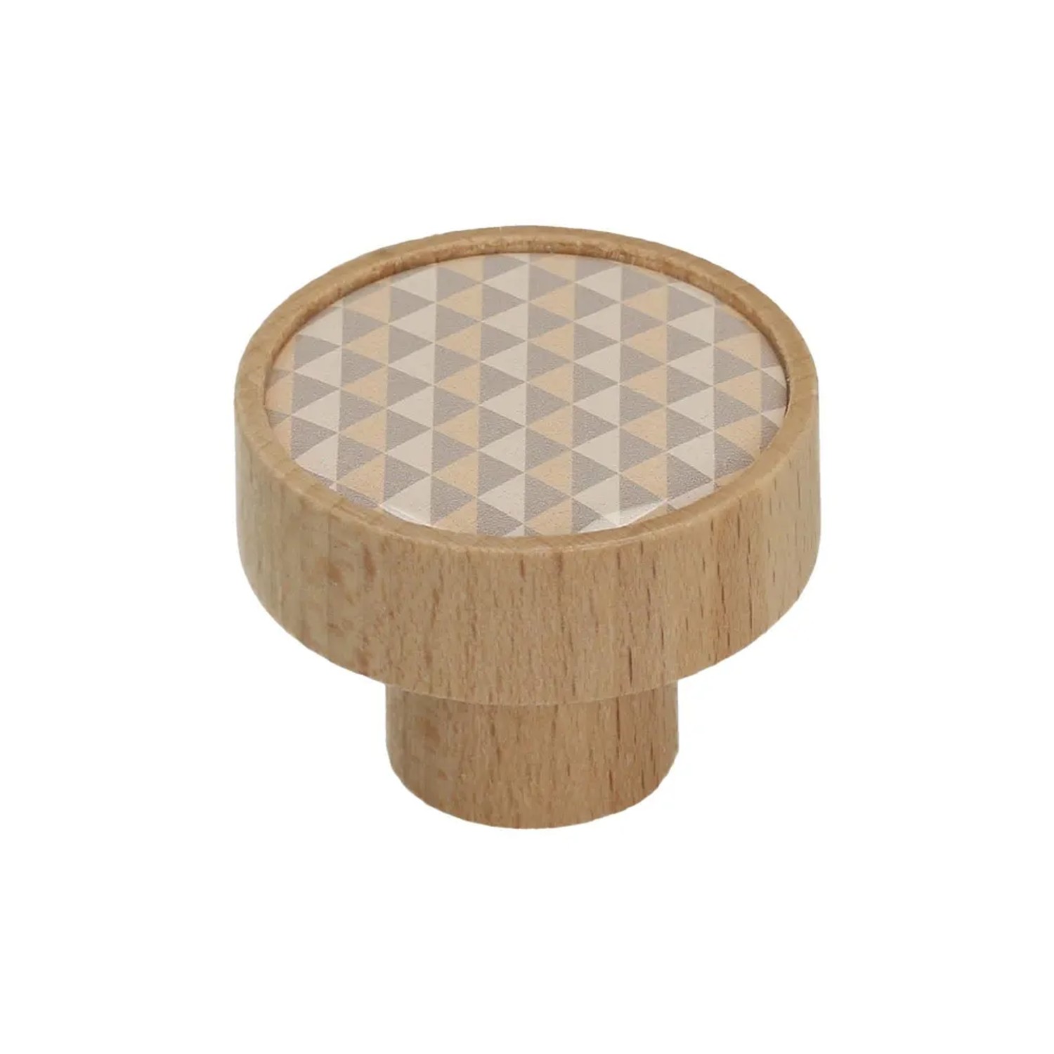 Gamet Gałka meblowa buk geometria 36mm