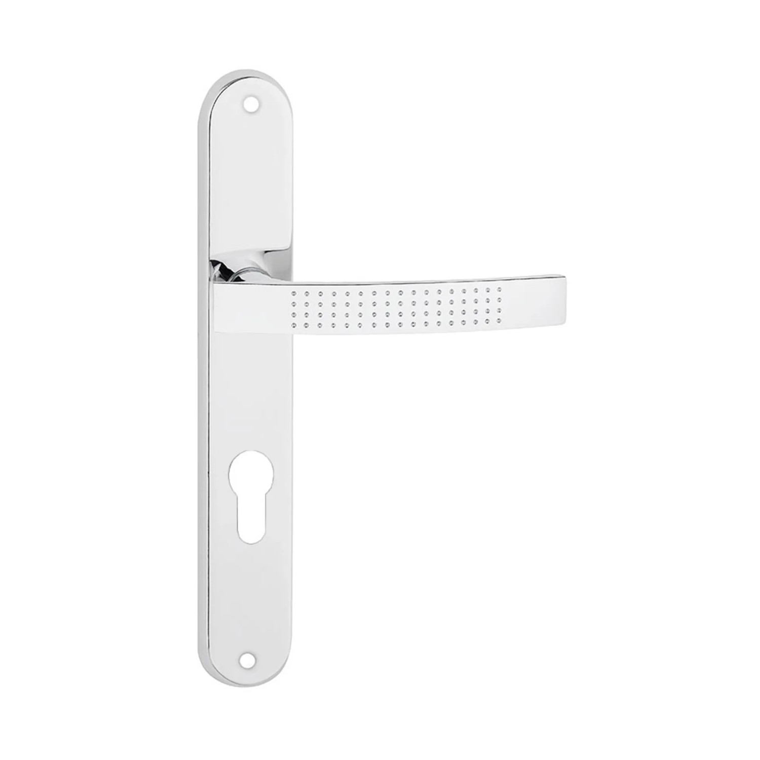 Metal-Bud Klamka drzwiowa Astra z szyldem na wkładkę chrom