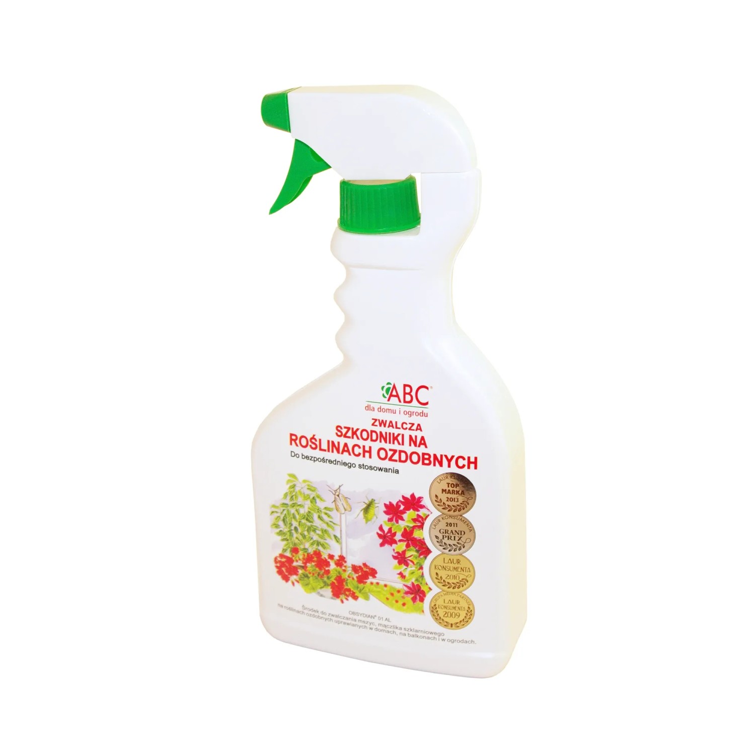 ABC Preparat owadobójczy Obsydian 01 AL do roślin ozdobnych - 600 ml.