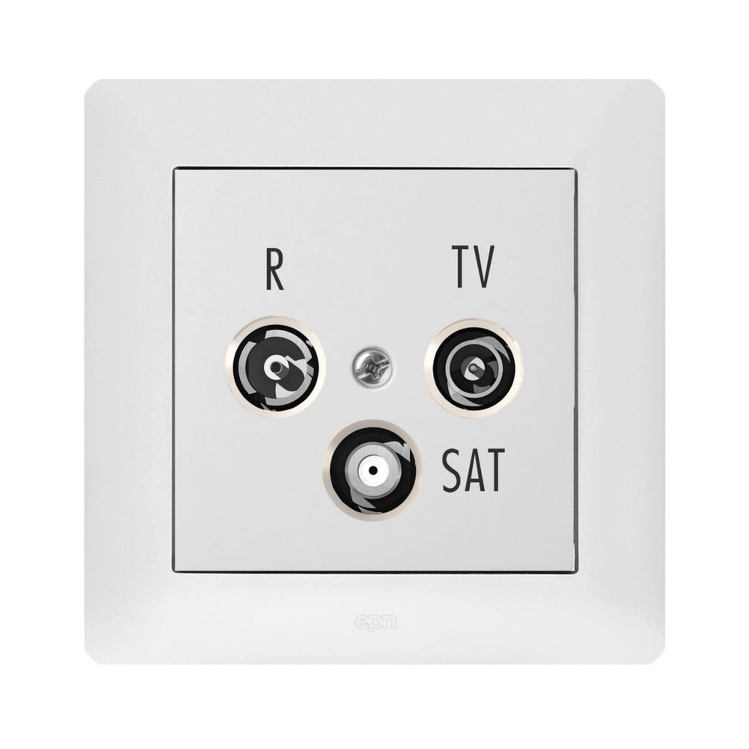 Elektro-Plast Gniazdo Astoria R-TV-SAT końcowe białe