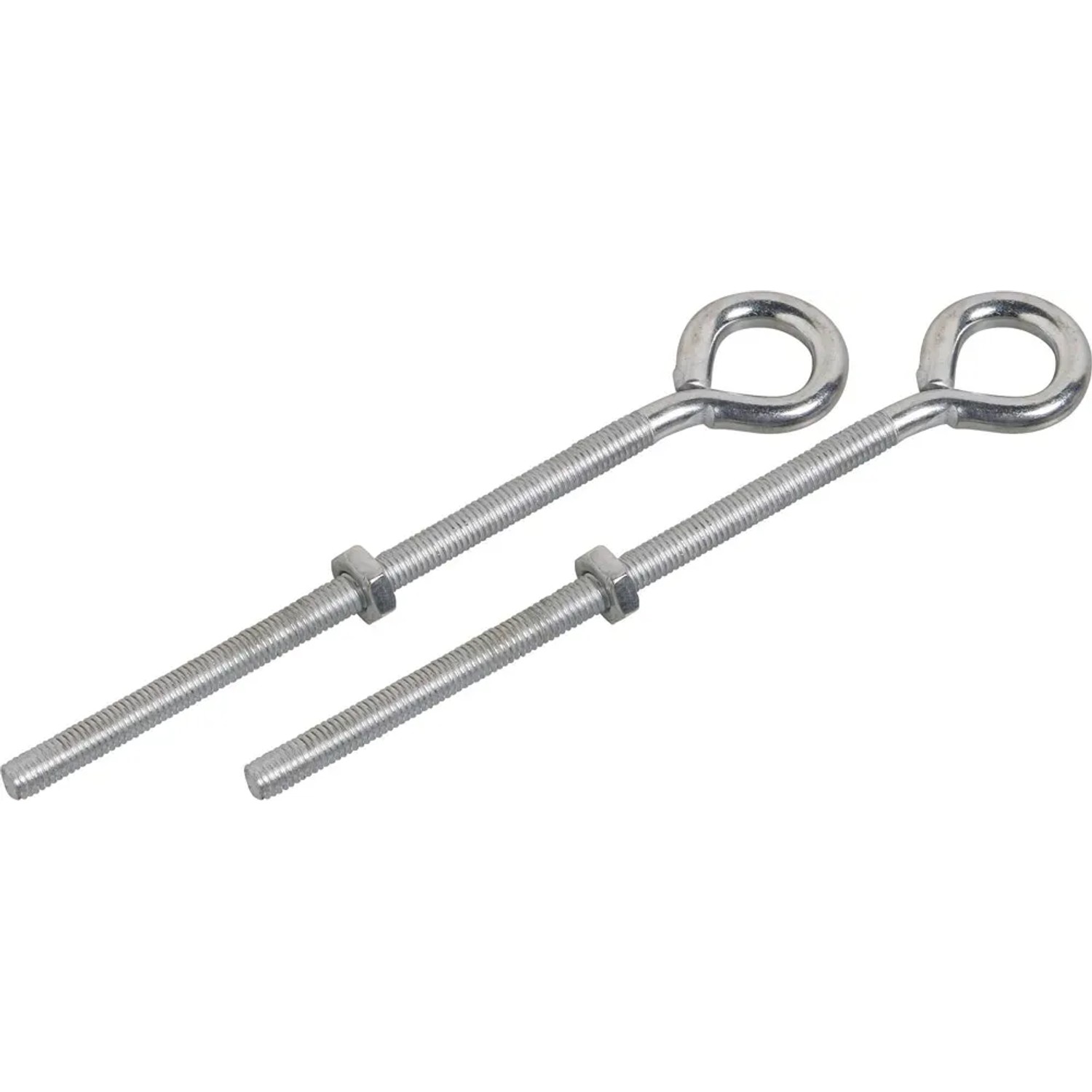 Śruba oczkowa do napinania zestaw 2 sztuk M 6 x 150 mm