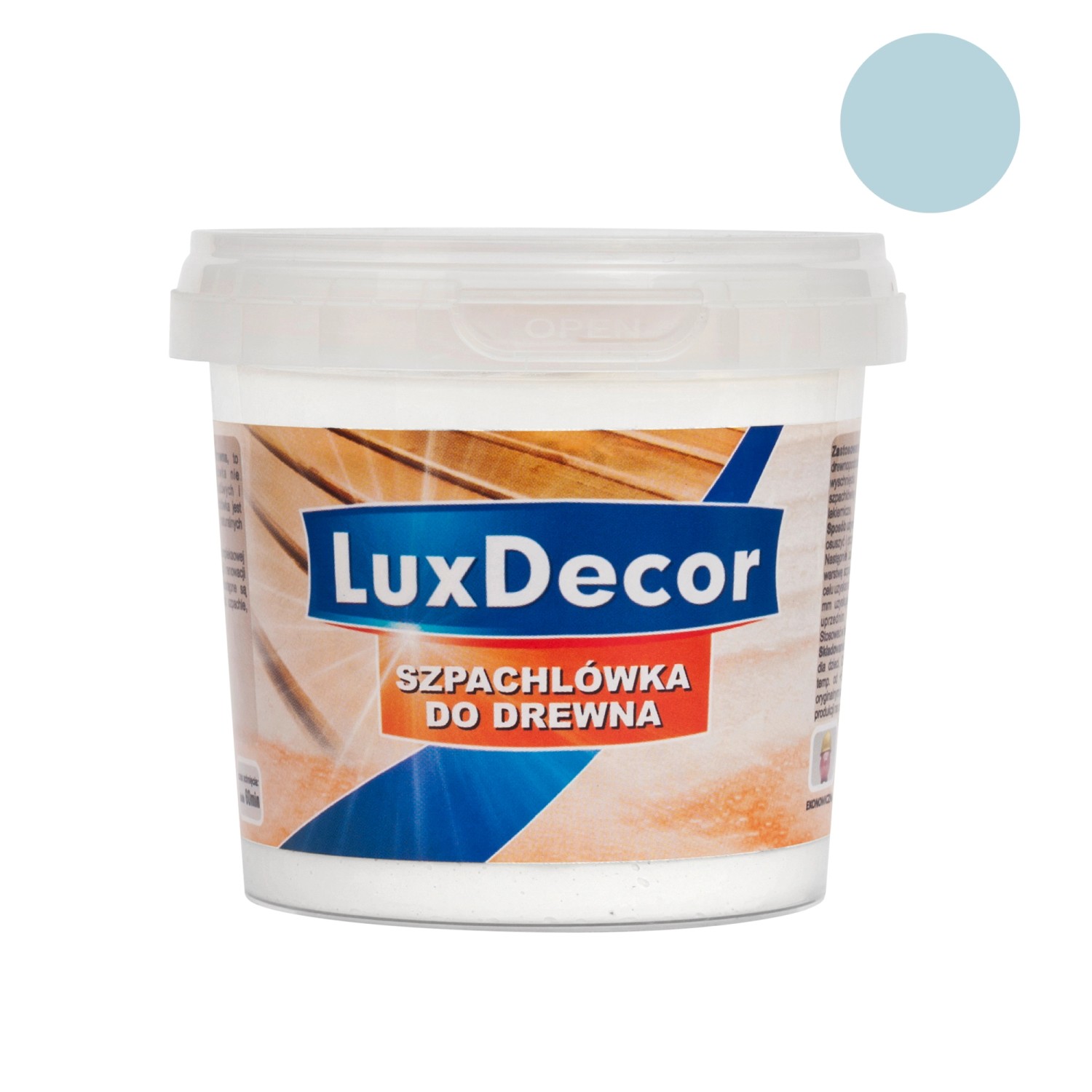 LuxDecor Szpachla do drewna biała 200 g