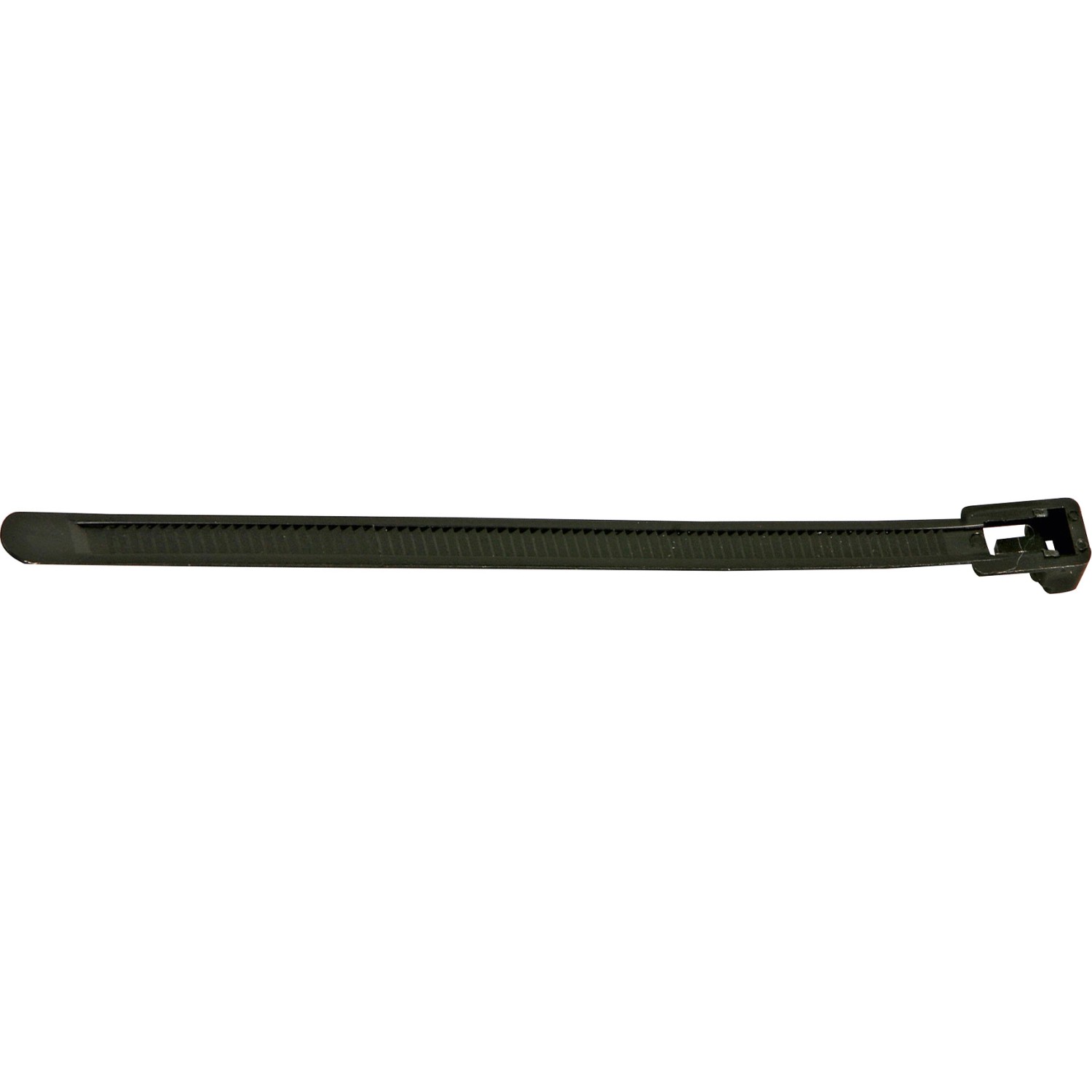 LUX Opaski do kabli 4,2 x 380 mm białe 25 szt.