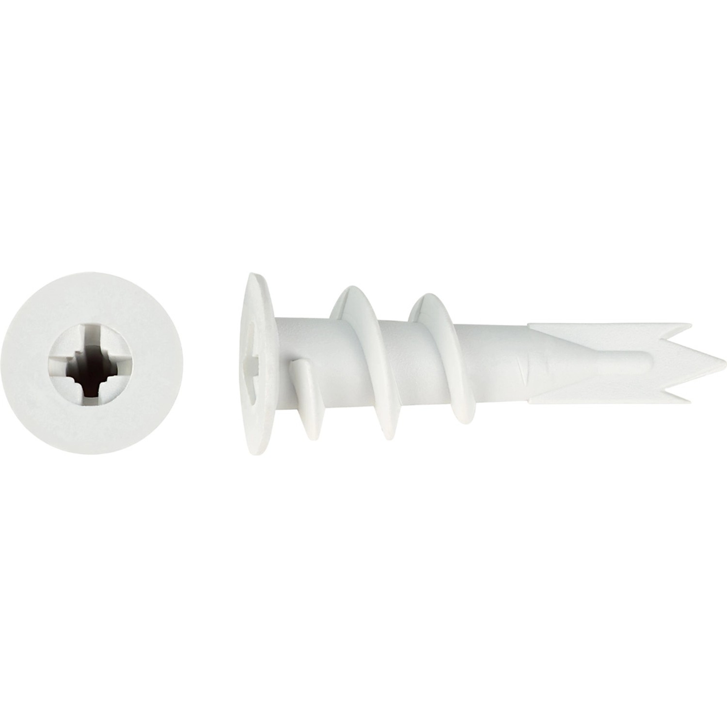 LUX Kołek rozporowy do płyt GK z tworzywa sztucznego Ø 14 x 32 mm 10 szt