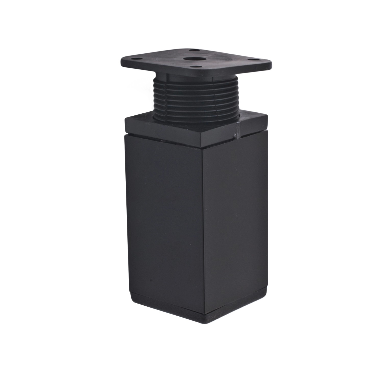 Hettich Noga do mebli czarna 4 cm x 4 cm x 10 cm