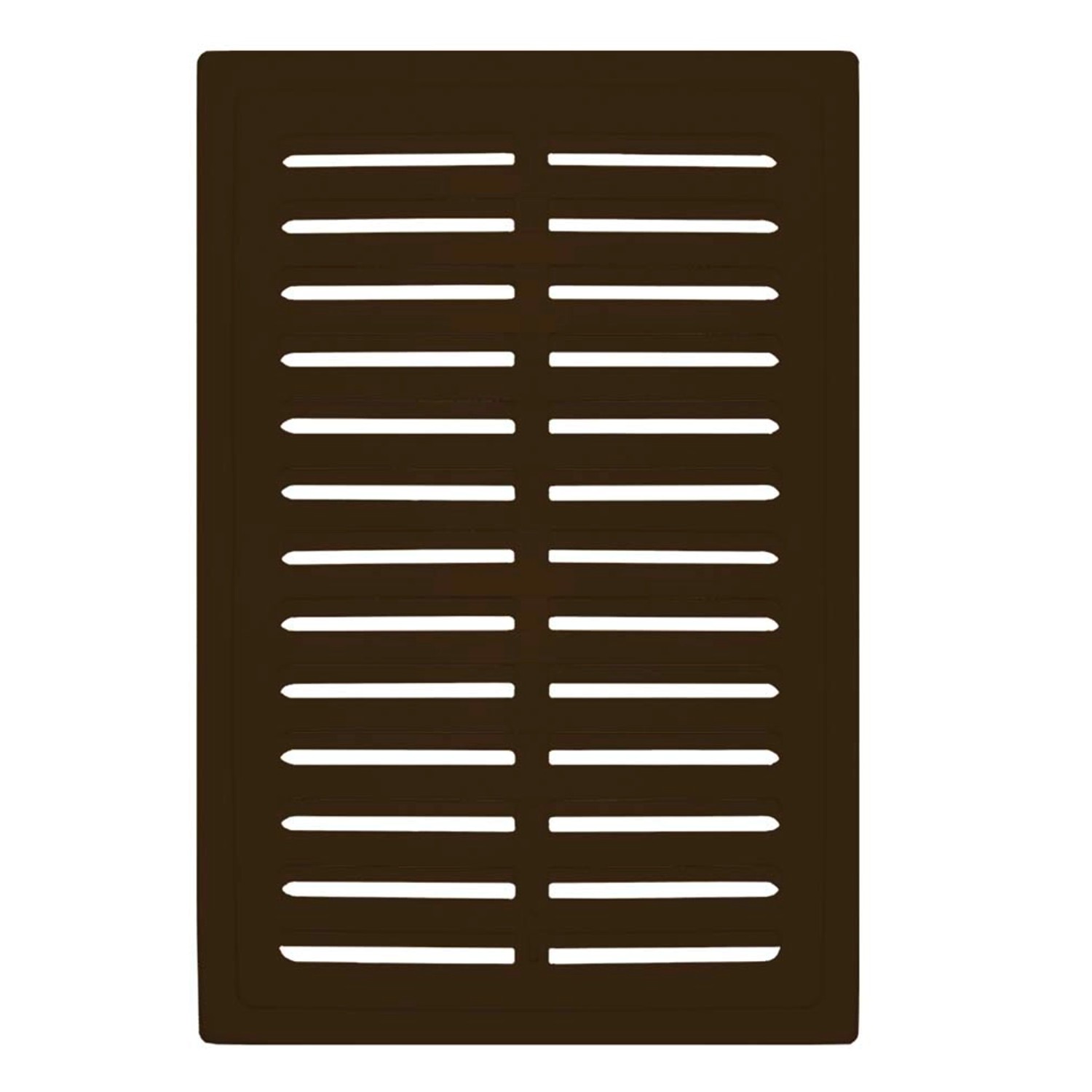Vents kratka wentylacyjna 140 mm x 210 mm brązowa z regulacją