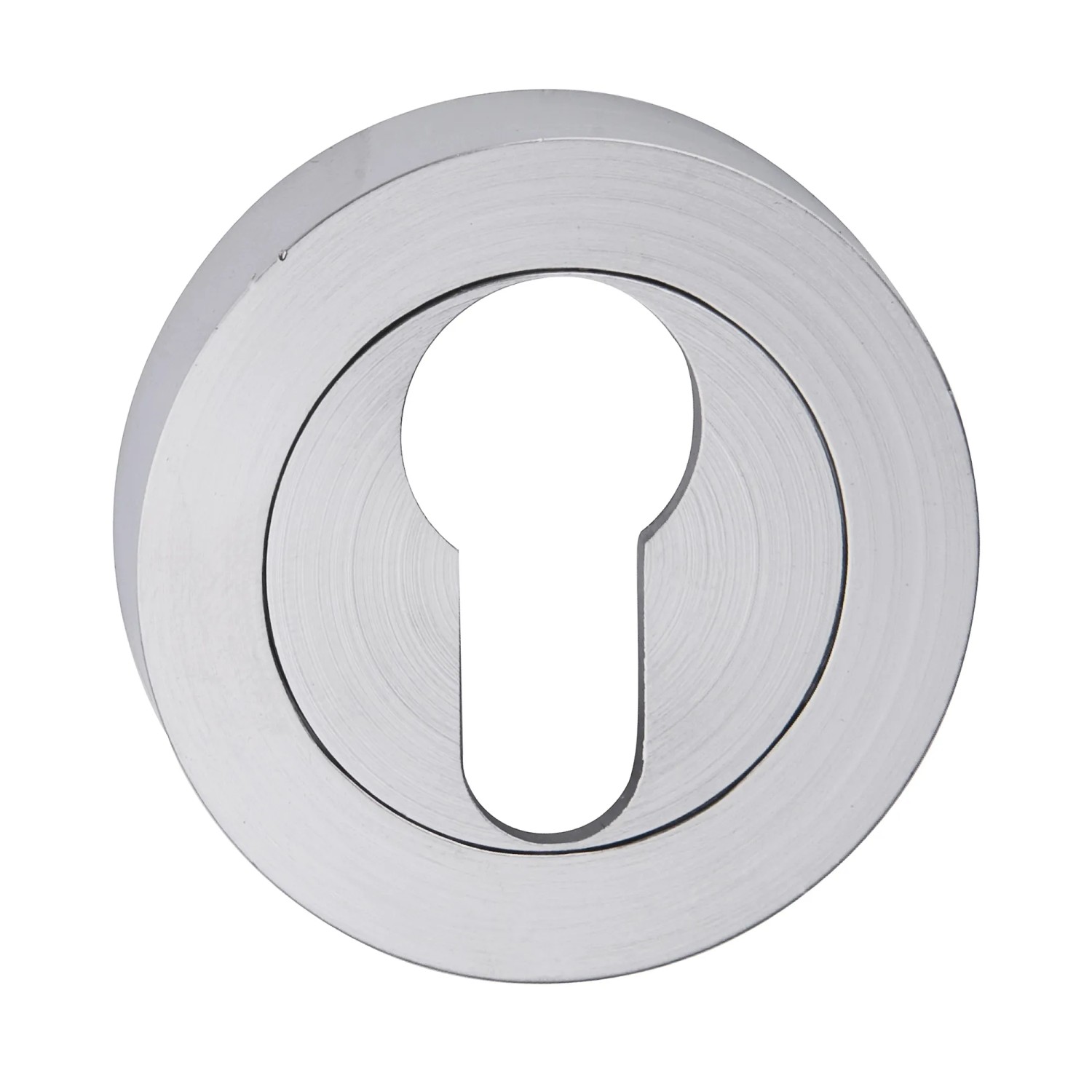 Metal-Bud Rozeta okrągła wkładka nikiel szczotkowany