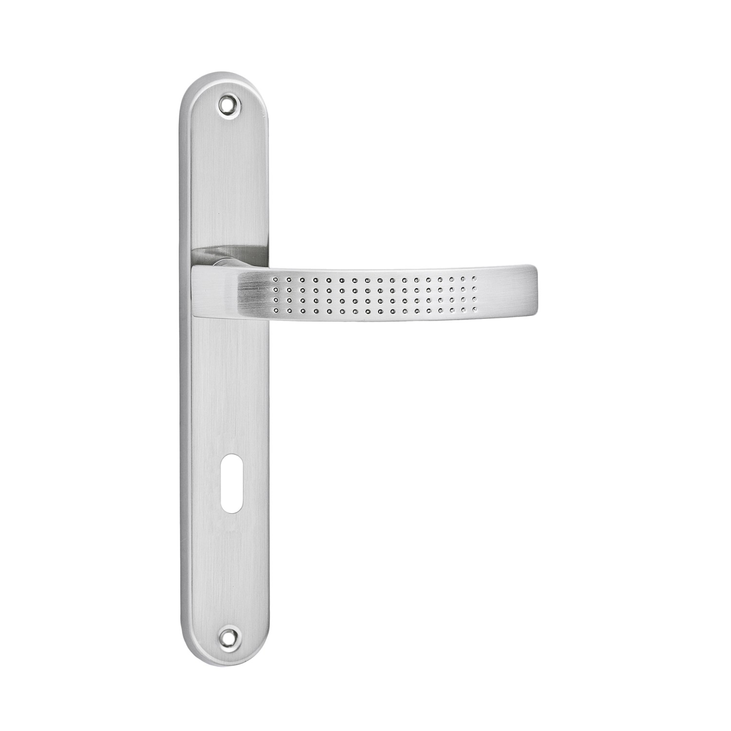 Metal-Bud Klamka z szyldem Astra nikiel szczotkowany