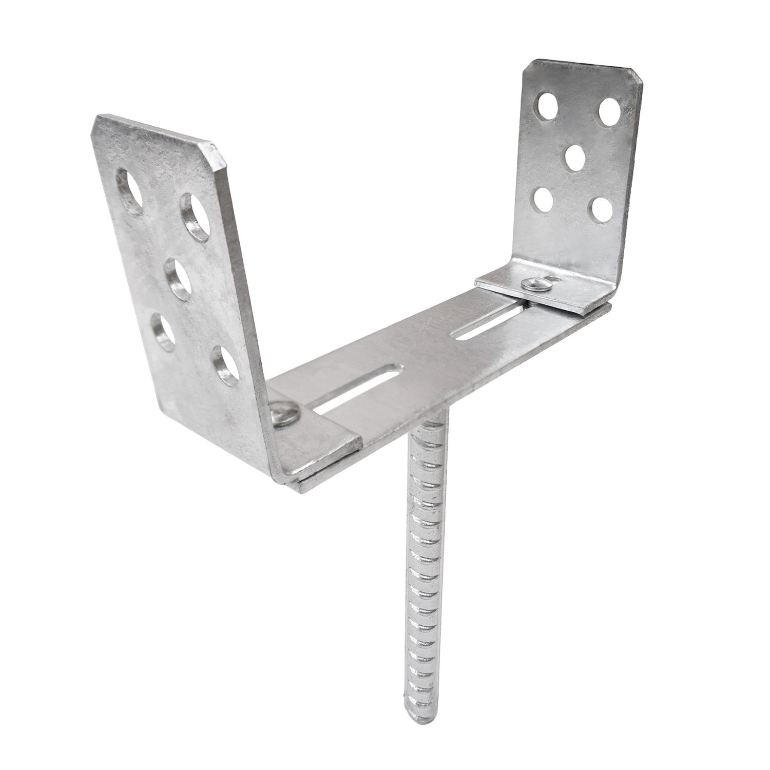 DMX Podstawa słupka ocynkowana do betonu 6 - 20 x 13,6 cm