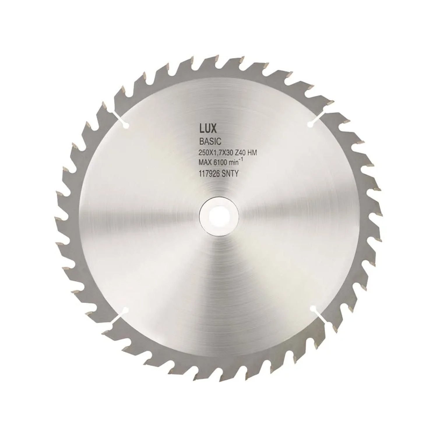 LUX Tarcza zębata HM 300 mm x 30 mm 40 zębów