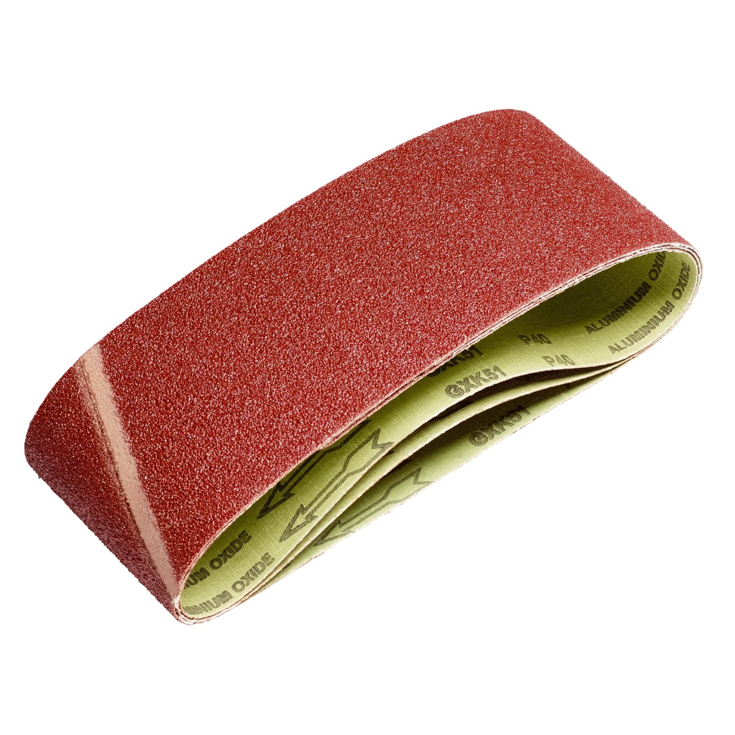 LUX Taśma szlifierska bezkońcowa 100 mm x 610 mm P 40 3 sztuki