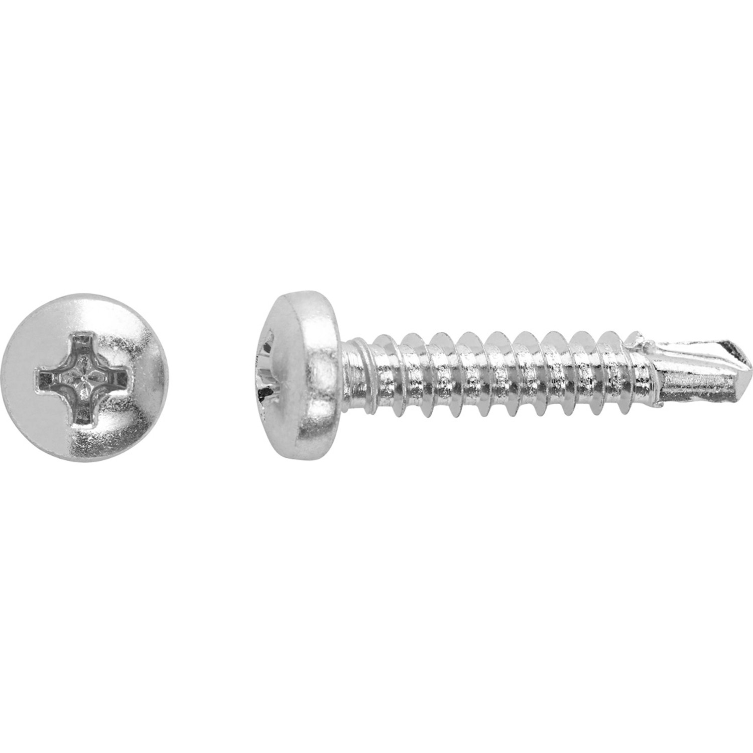 LUX Wkręt z łbem walcowym PH Ø 3,5 x 16 mm ocynk 40 szt