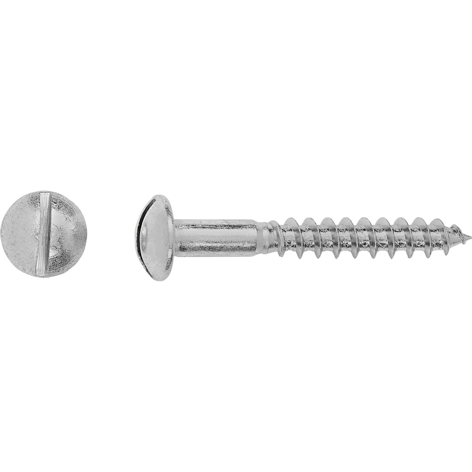 LUX Wkręt do drewna z łbem kulistym SL 5 mm x 20 mm ocynkowany 20 szt.