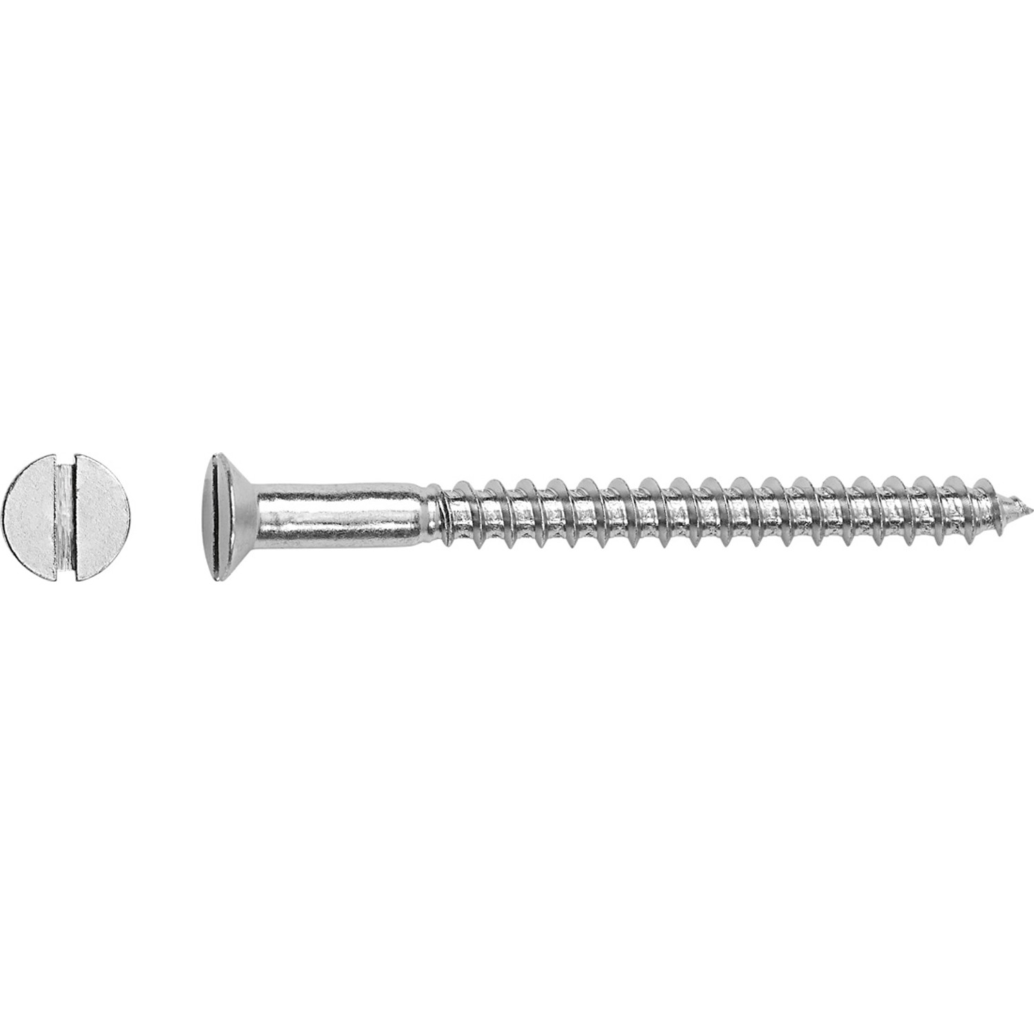 LUX Wkręt do drewna z łbem stożkowym SL Ø 5 mm x 50 mm ocynkowany 10 szt.