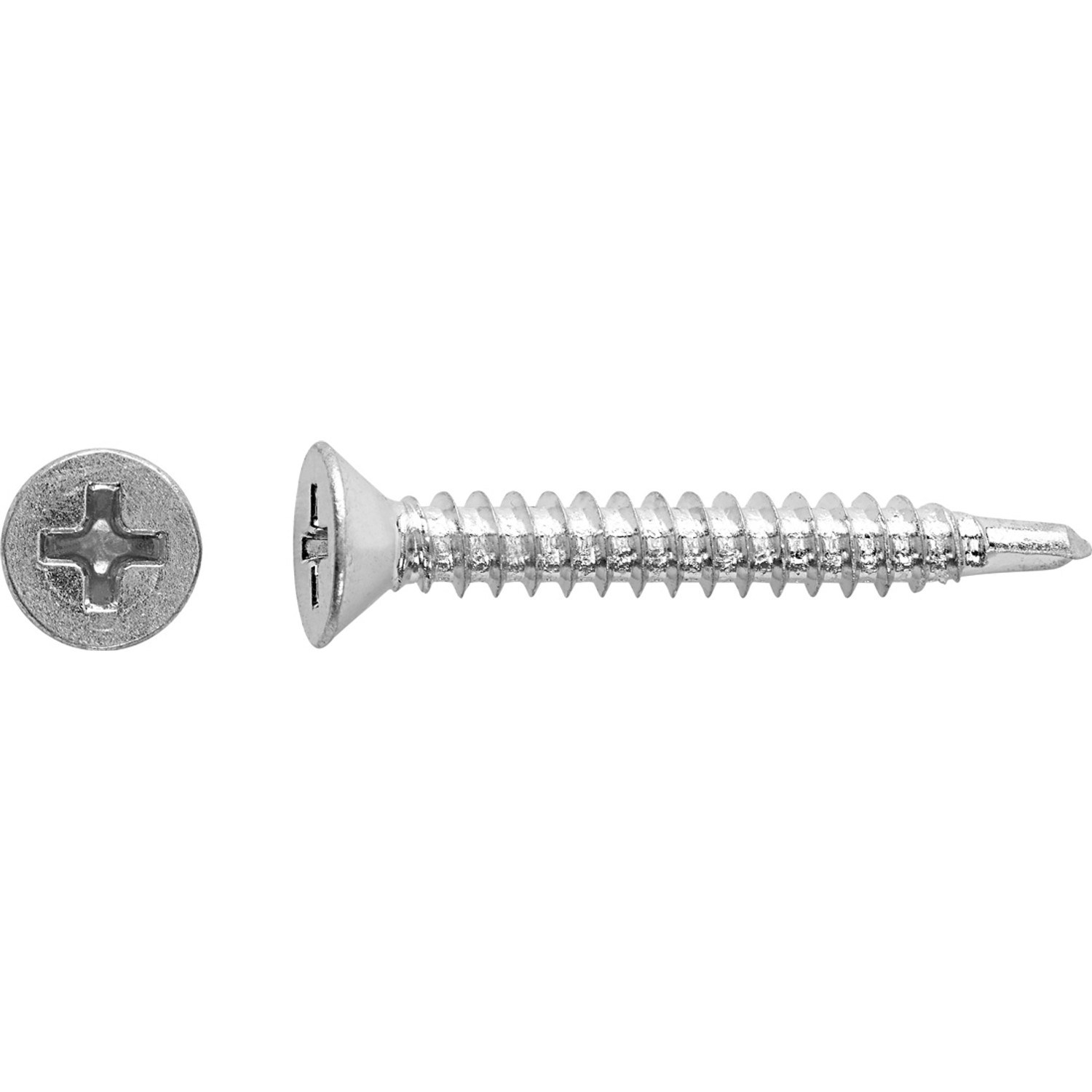 LUX Wkręt wiercący z łbem stożkowym PH Ø 4,2 x 32 mm ocynk 20 szt
