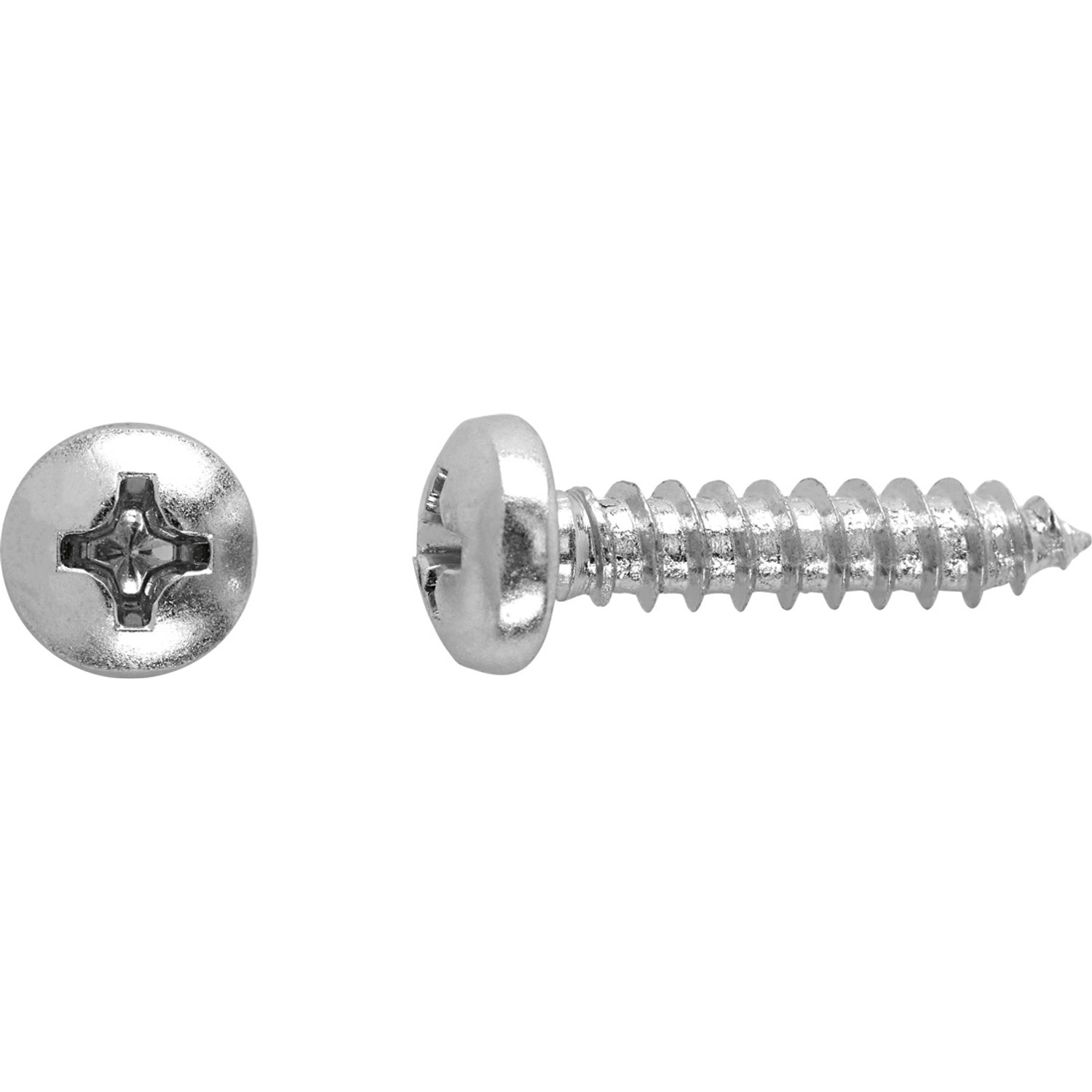LUX Wkręt z łbem walcowym PH Ø 5,5 x 13 mm ocynk 12 szt