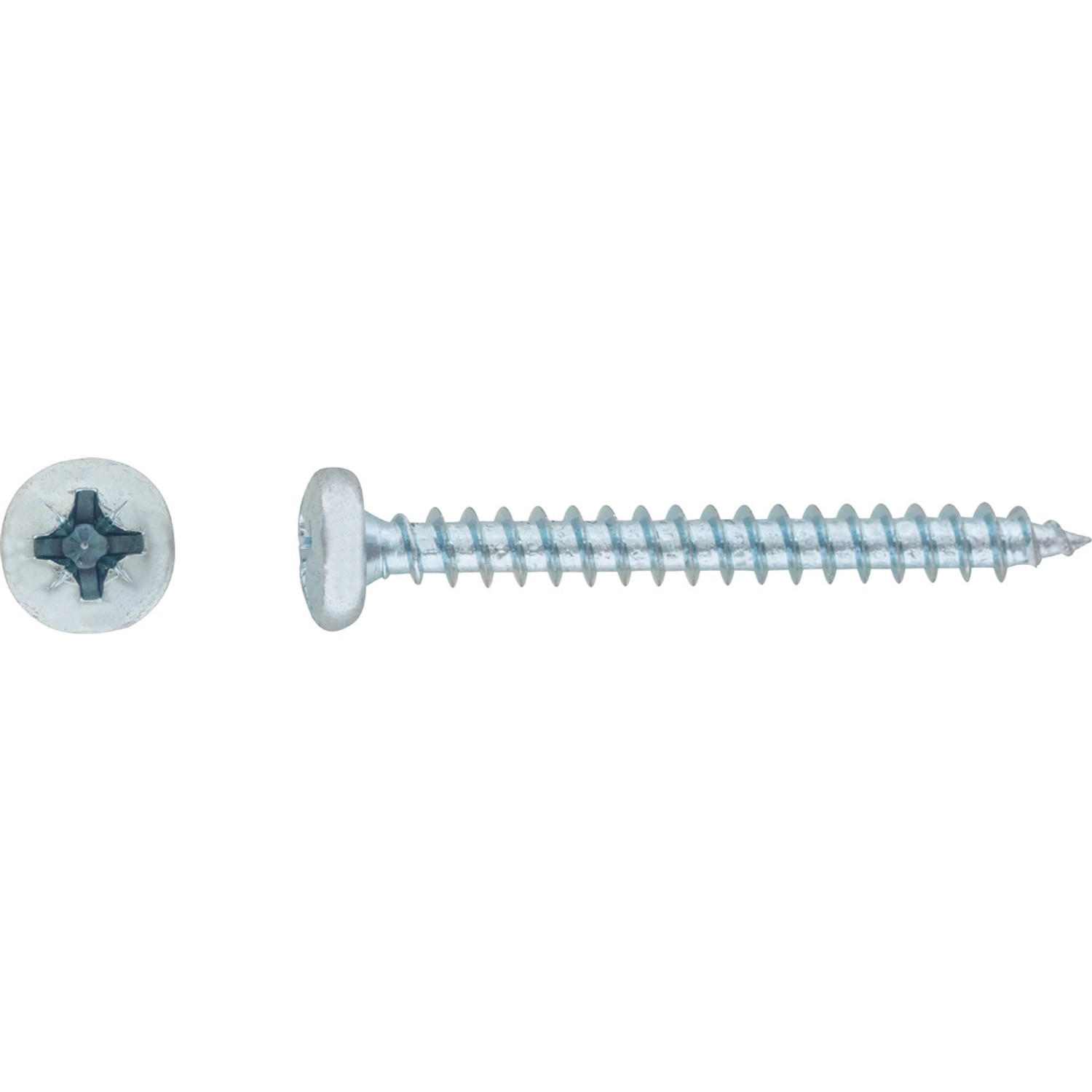 LUX Wkręt uniwersalny z łbem walec PZ 3 mm x 25 mm ocynk 50 szt